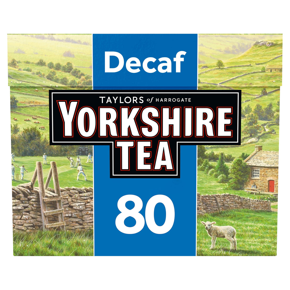 Yorkshire Tea Decaffeinated 80 Tea Bags 250 g
