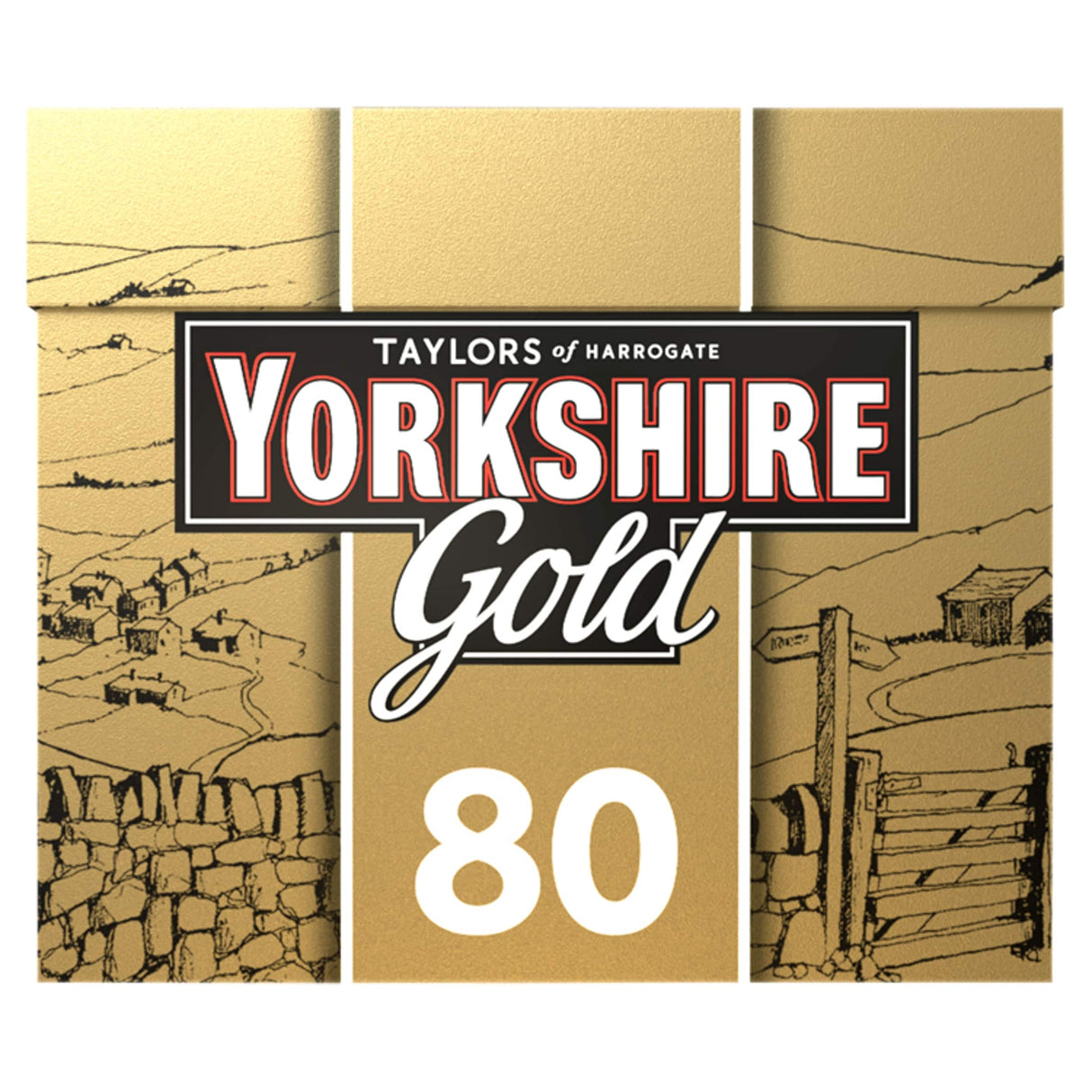 Yorkshire Tea Gold 80 Tea Bags 250 g