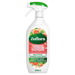Zoflora Power Bathroom Cleaner Caribbean Grapefruit & Lime 800 ml