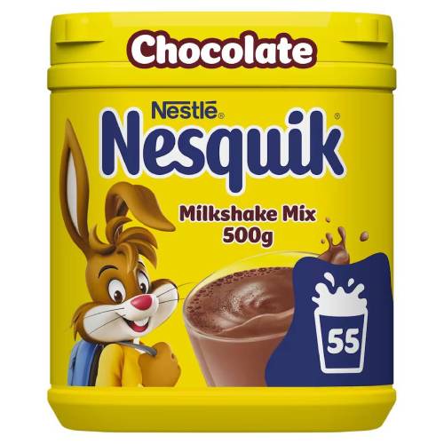 Nesquik Chocolate Flavoured Milkshake Powder Tub 500 g