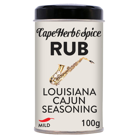 Cape Herb & Spice Rub Louisiana Cajun Seasoning 100 g