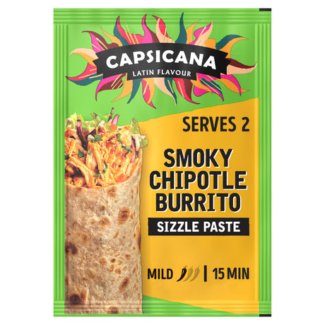 Capsicana Mexican Burrito Tomato & Chipotle Paste 60 g