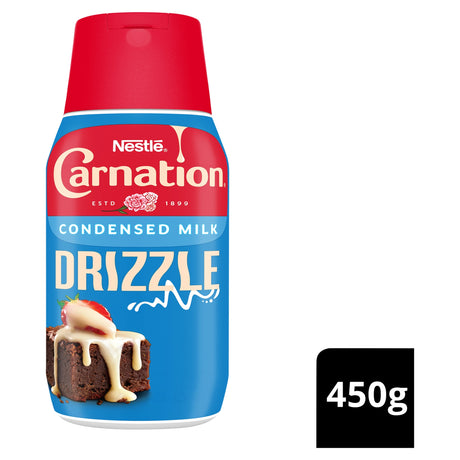 Carnation Original Drizzle Condensed Milk Dessert Sauce Bottle 450 g