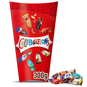 Celebrations Milk Chocolate Box Chocolate Bars 300 g