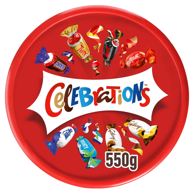 Celebrations Milk Chocolates Tub 550 g