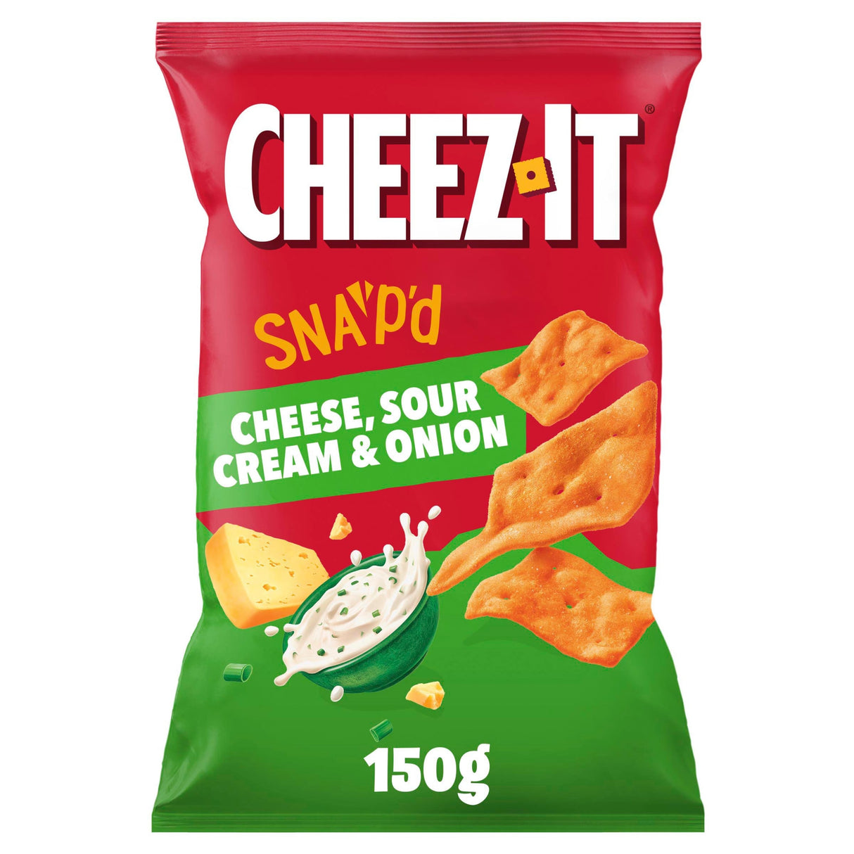 Cheez-It Cheese Sour Cream & Onion 150 g