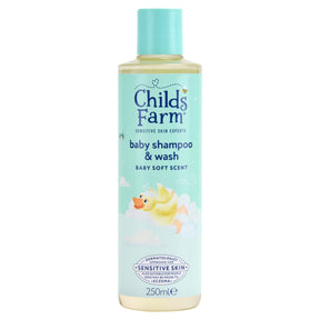 Childs Farm Baby Shampoo & Body Wash Baby Soft Scent 250 ml