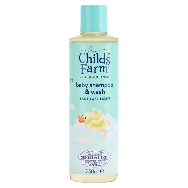 Childs Farm Baby Shampoo & Body Wash Baby Soft Scent 250 ml