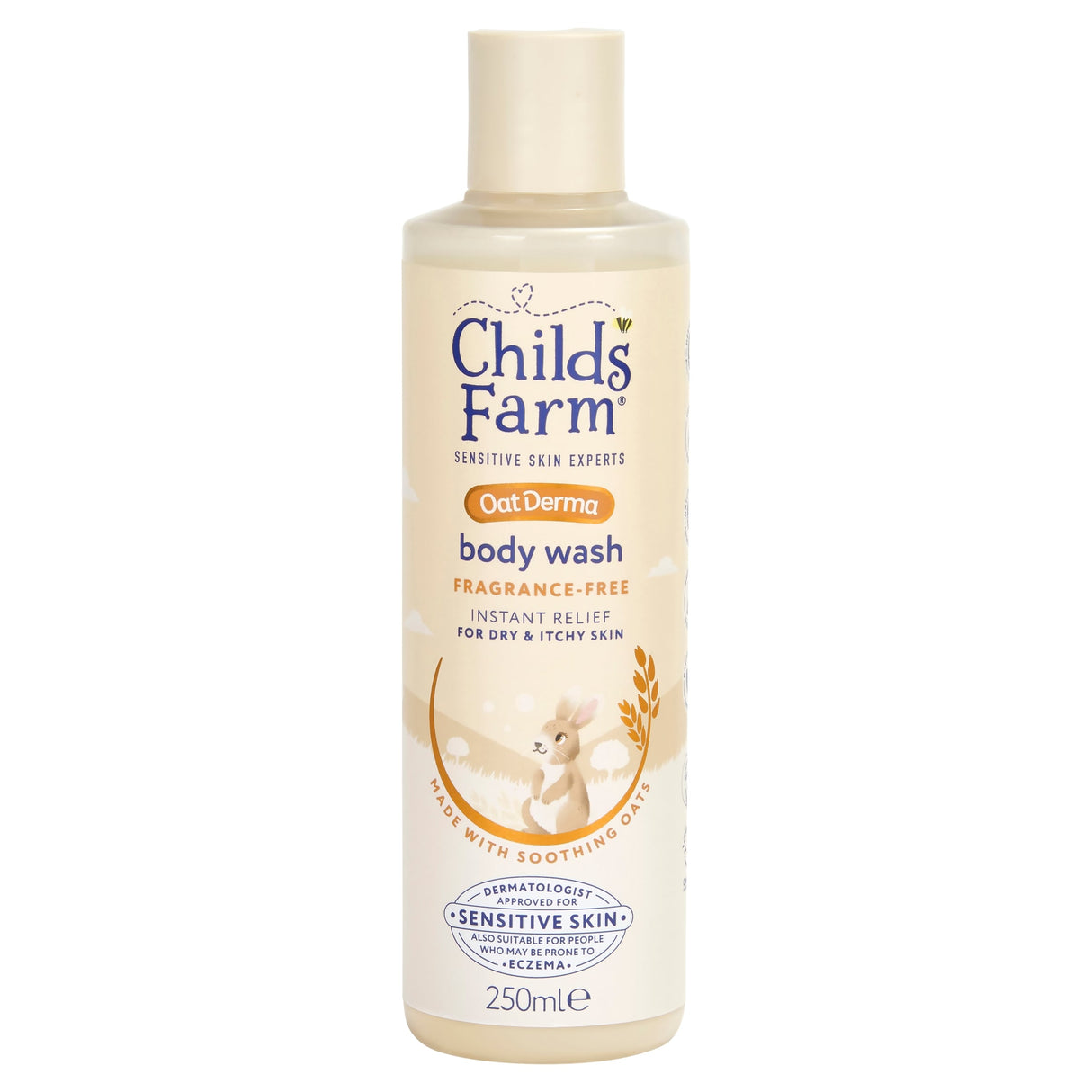 Childs Farm Oat Derma Body Wash Fragrance-Free 250 ml