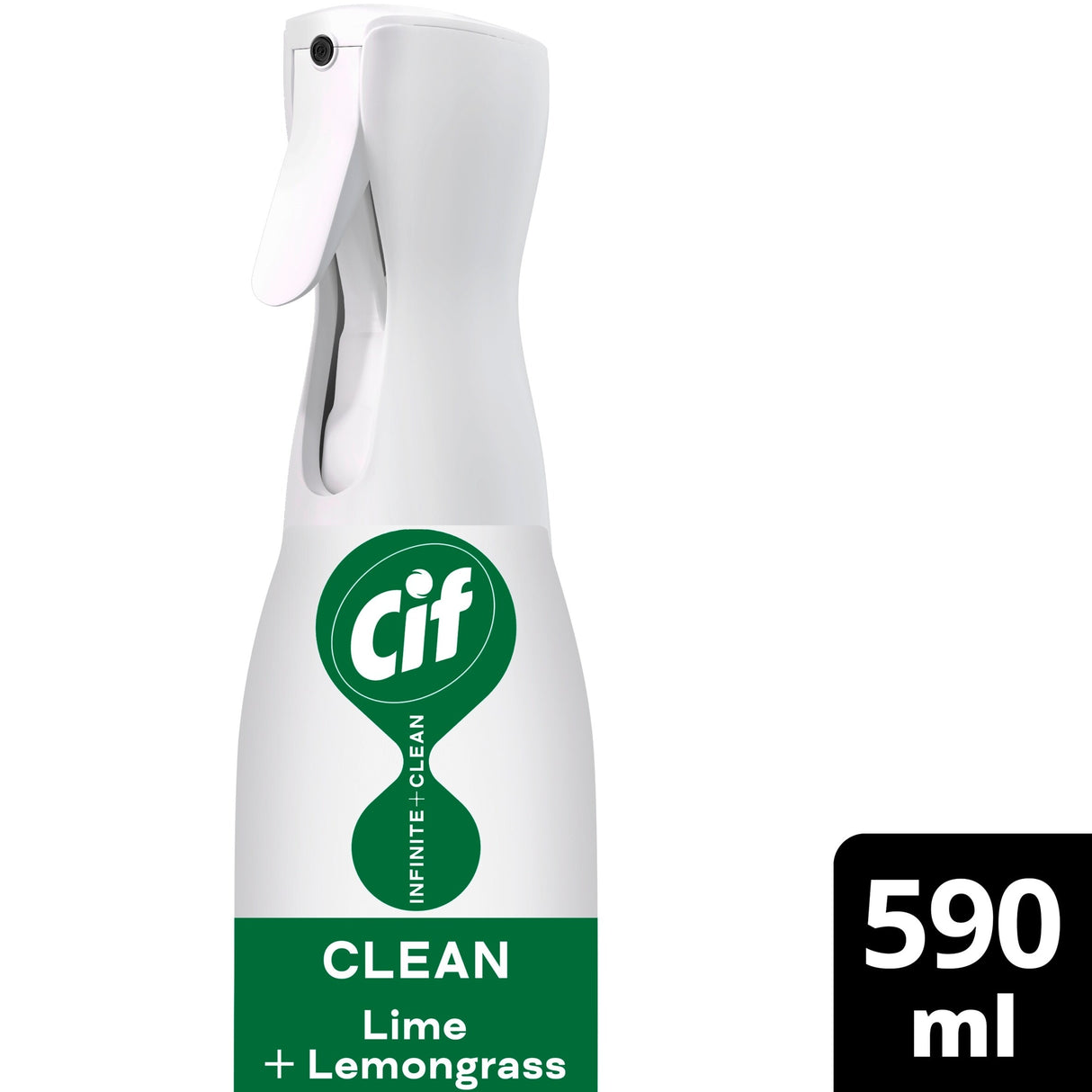 Cif Infinite Clean All In One Clean Lime & Lemongrass Spray 590 ml