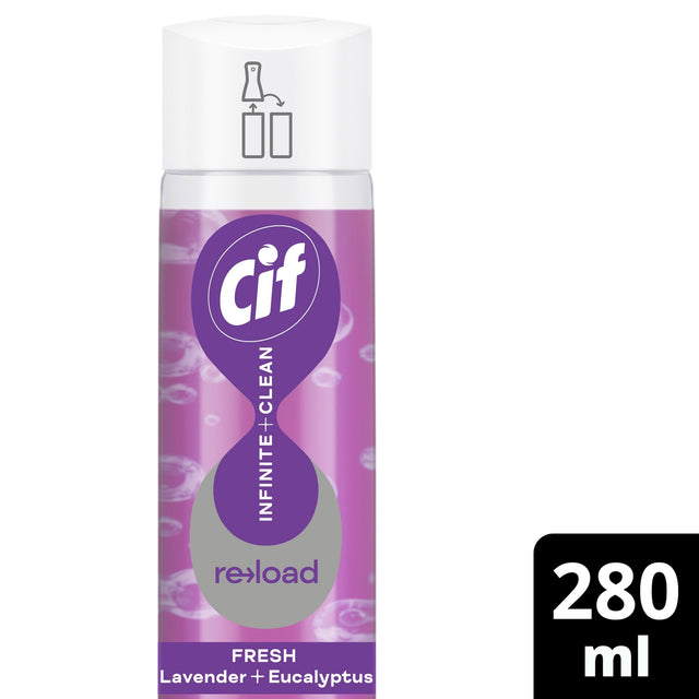Cif Infinite Clean All In One Fresh Lavender & Eucalyptus Reload 280 ml