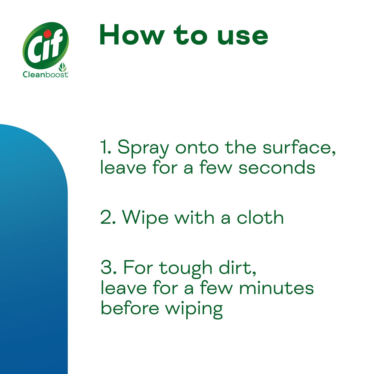 Cif Power & Shine Kitchen Cleaner Spray 700 ml