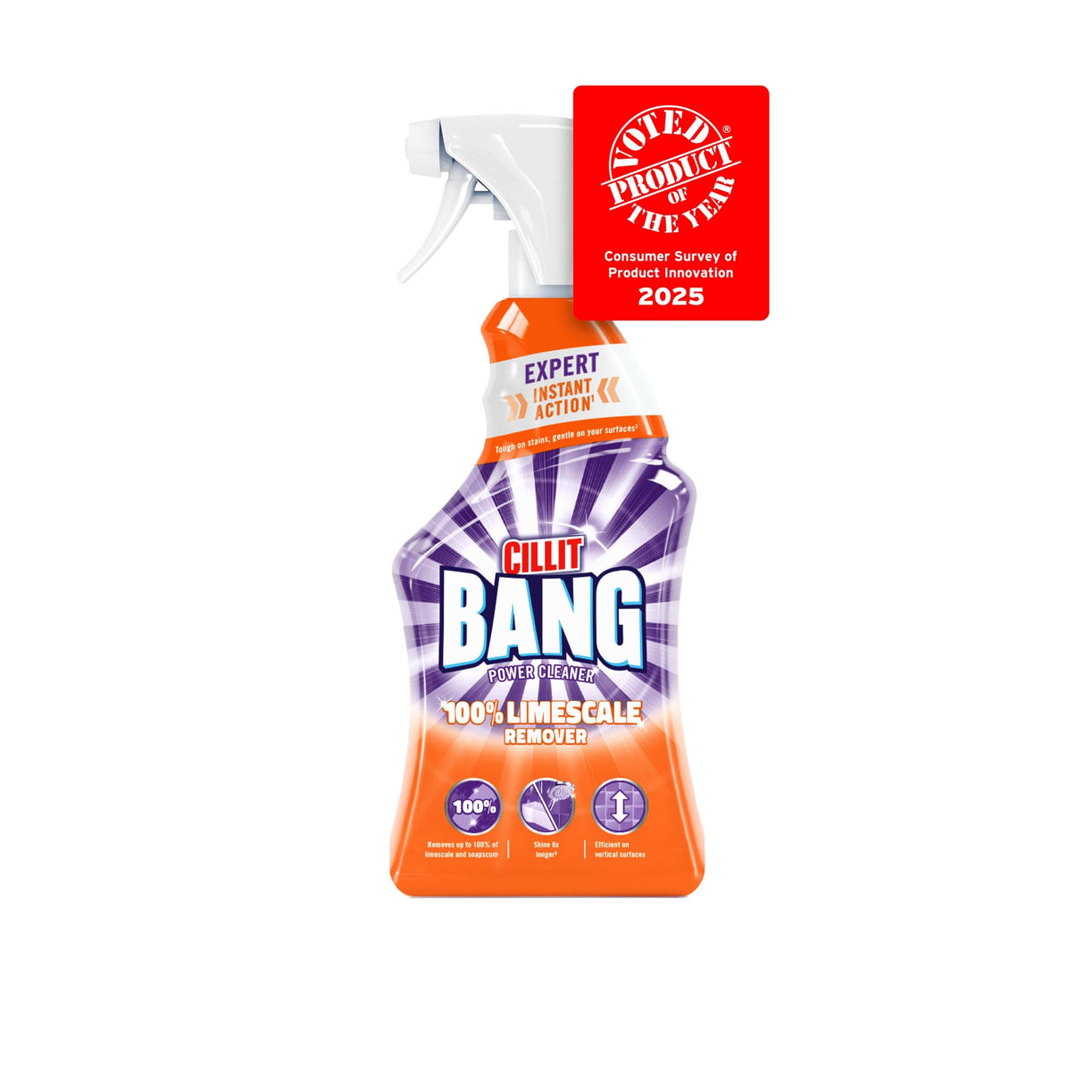 Cillit Bang Cleaner Spray Limescale & Grime 750 ml