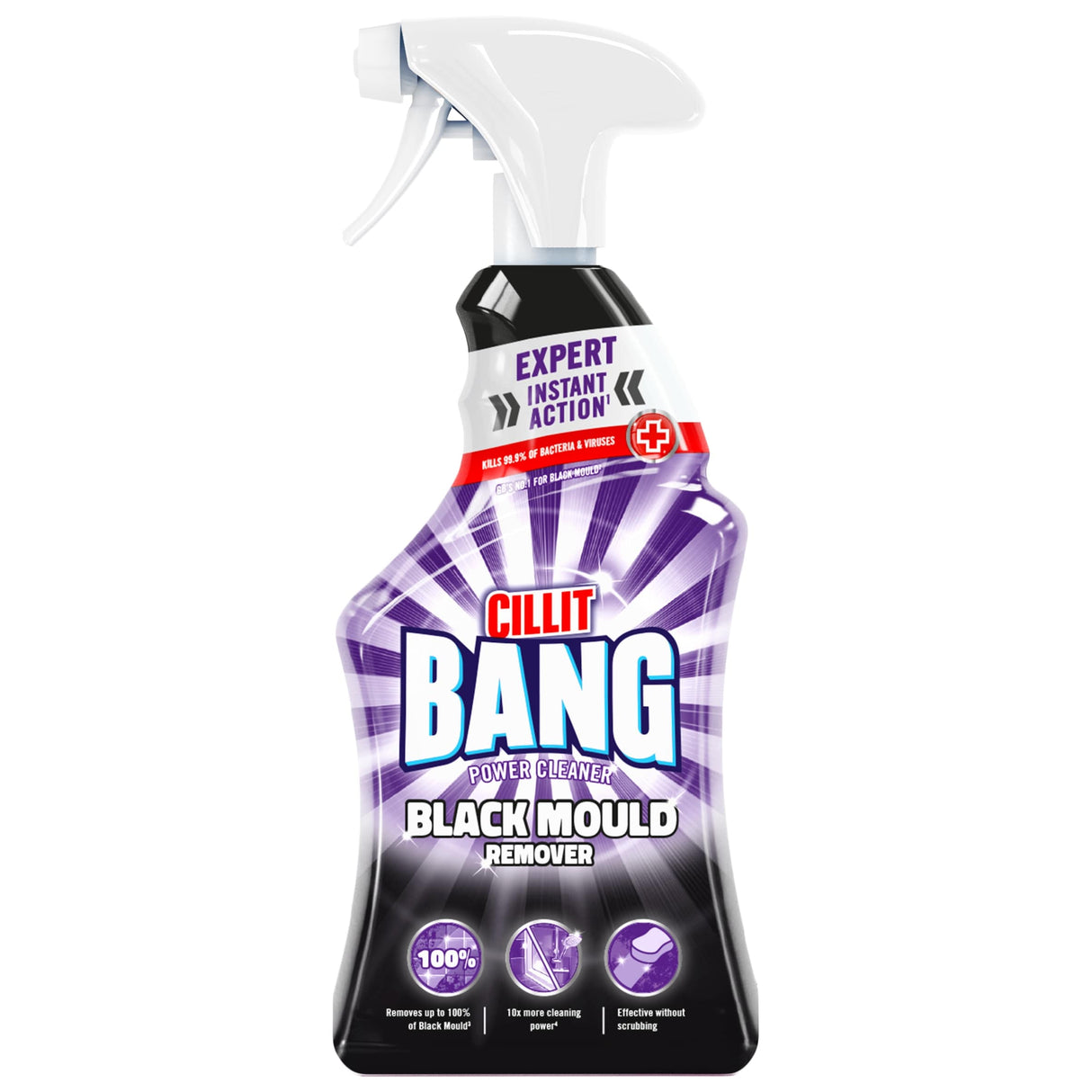 Cillit Bang Power Cleaner Black Mould Remover Spray 750 ml