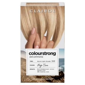 Clairol Colour Strong Permanent Hair Dye 10.0 Extra Light Blonde