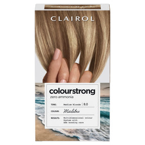 Clairol Colour Strong Permanent Hair Dye 8.0 Medium Blonde