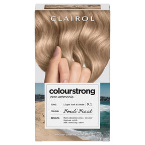 Clairol Colour Strong Permanent Hair Dye 9.1 Light Ash Blonde