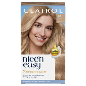 Clairol Nice'N Easy Light Ash Blonde 9A Hair Dye