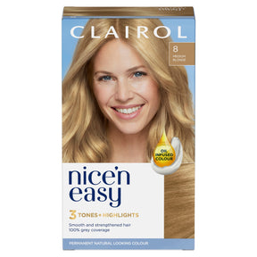 Clairol Nice'N Easy Medium Blonde 8 Hair Dye