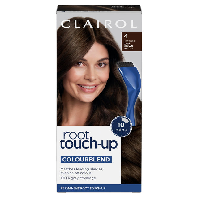 Clairol Root Touch-Up Permanent Hair Dye Dark Brown 4