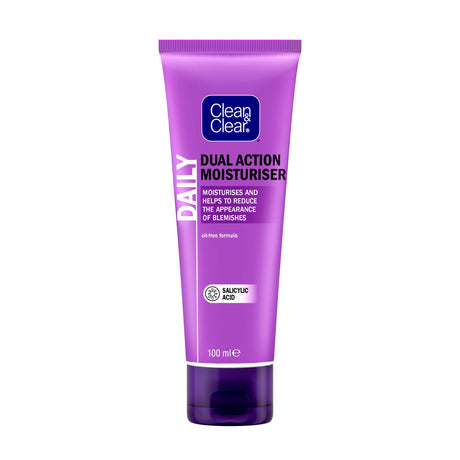 Clean & Clear Dual Action Moisturiser Face Cream 100 ml