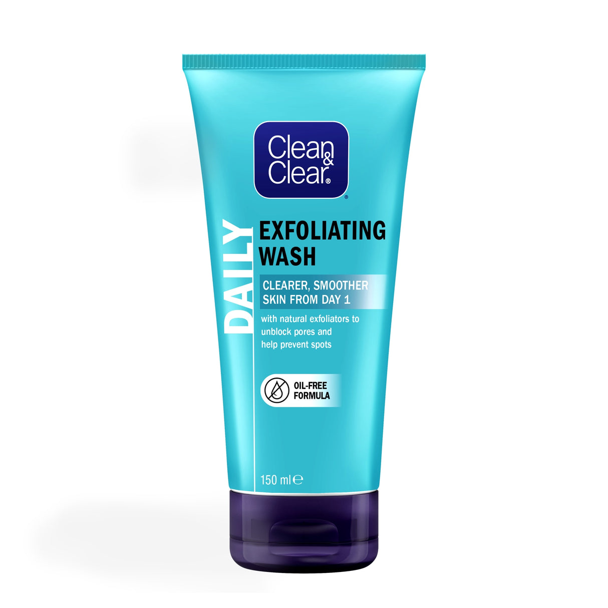 Clean & Clear Exfoliating Daily Wash Face Wash Scrub 150 ml
