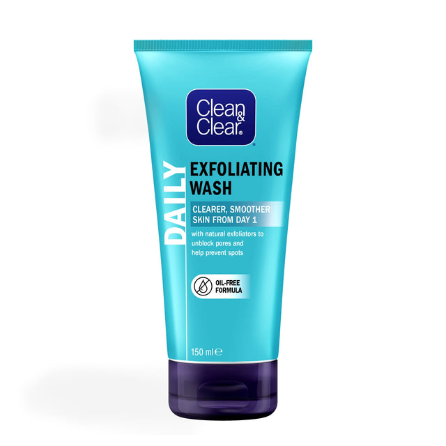 Clean & Clear Exfoliating Daily Wash Face Wash Scrub 150 ml
