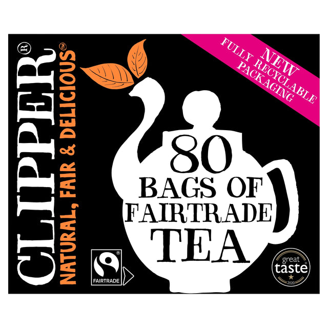Clipper Classic Everyday Tea Bags 80 Pack 232 g