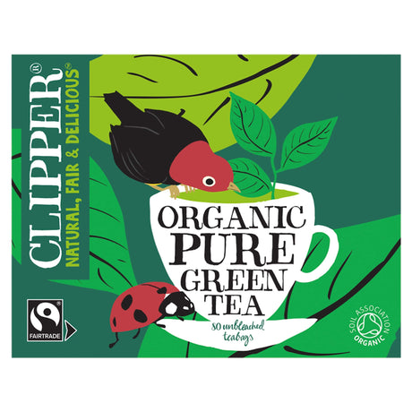 Clipper Organic Fairtrade Green Tea 80 Pack