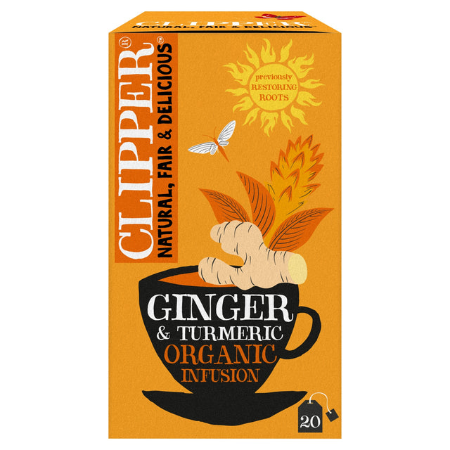 Clipper Restore Organic Ginger & Turmeric Tea 36 g