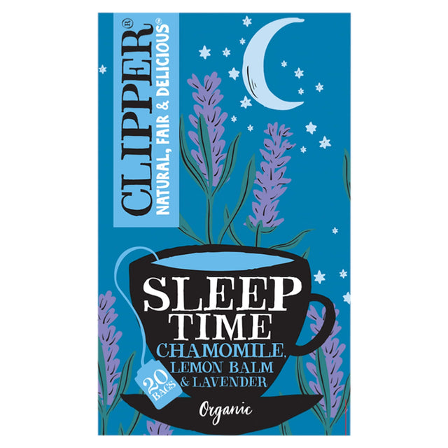 Clipper Sleep Time Chamomile Lemon & Lavender Organic Tea Bags 30 g