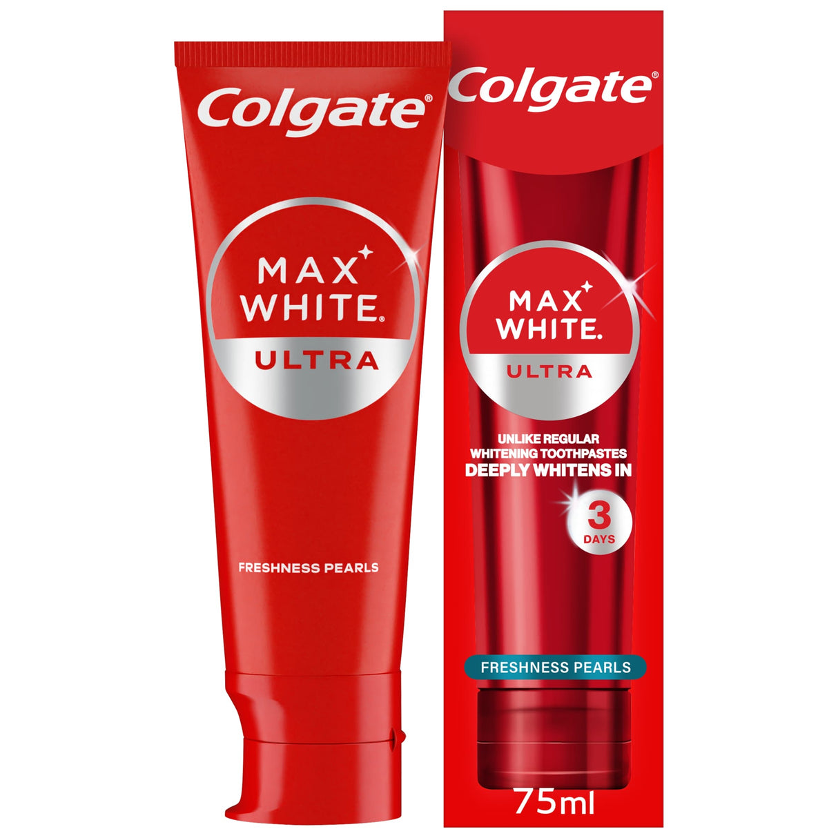 Colgate Max White Ultra Fresh Pearls Whitening Toothpaste 75 ml