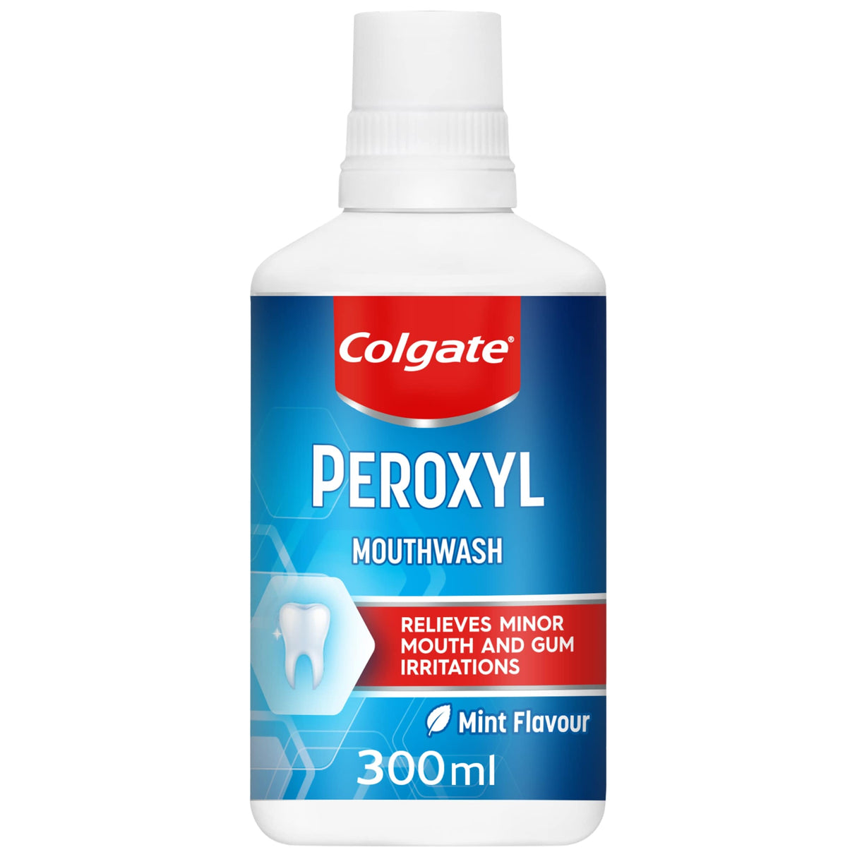 Colgate Peroxyl Medicated Mouthwash Alcohol Free 300 ml