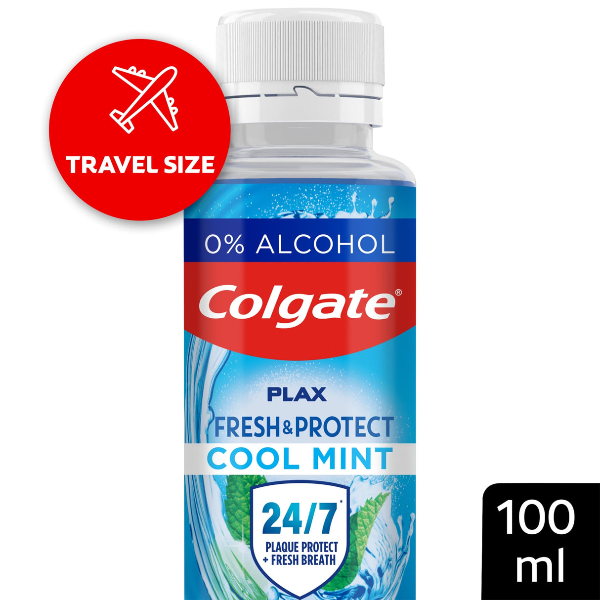 Colgate Plax Cool Mint Travel Mouthwash 100 ml