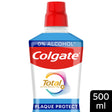 Colgate Total Advanced Plaque Protect Peppermint Mouthwash Alcohol Free 500 ml
