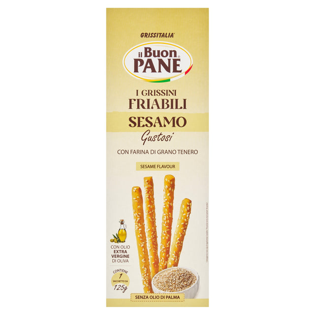 Il Buon Pane Sesame Breadsticks 125 g