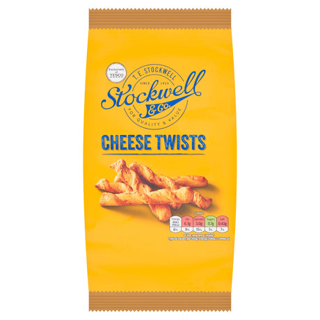 Stockwell & Co Cheese Twists 125 g