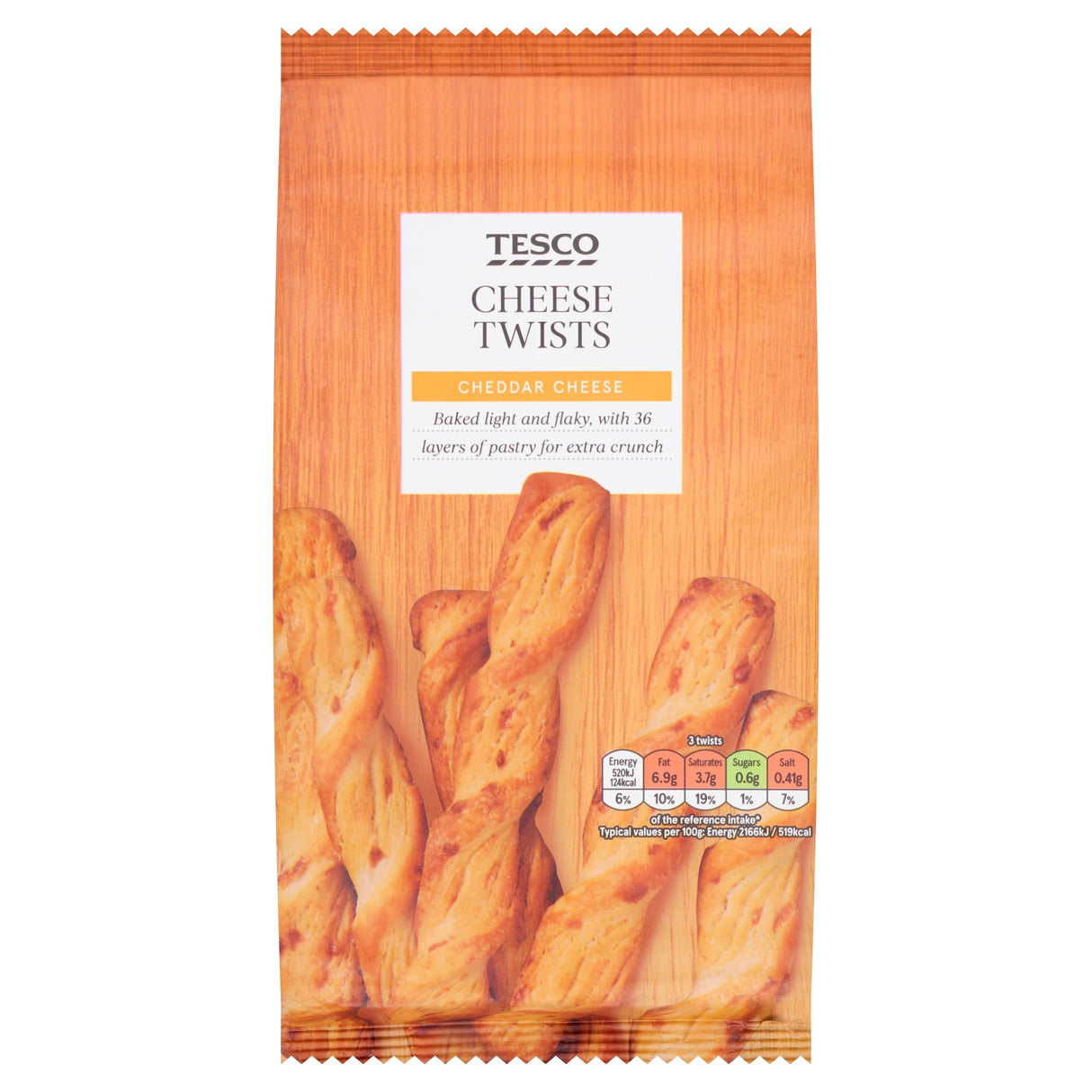 Tesco Cheese Twists 125 g