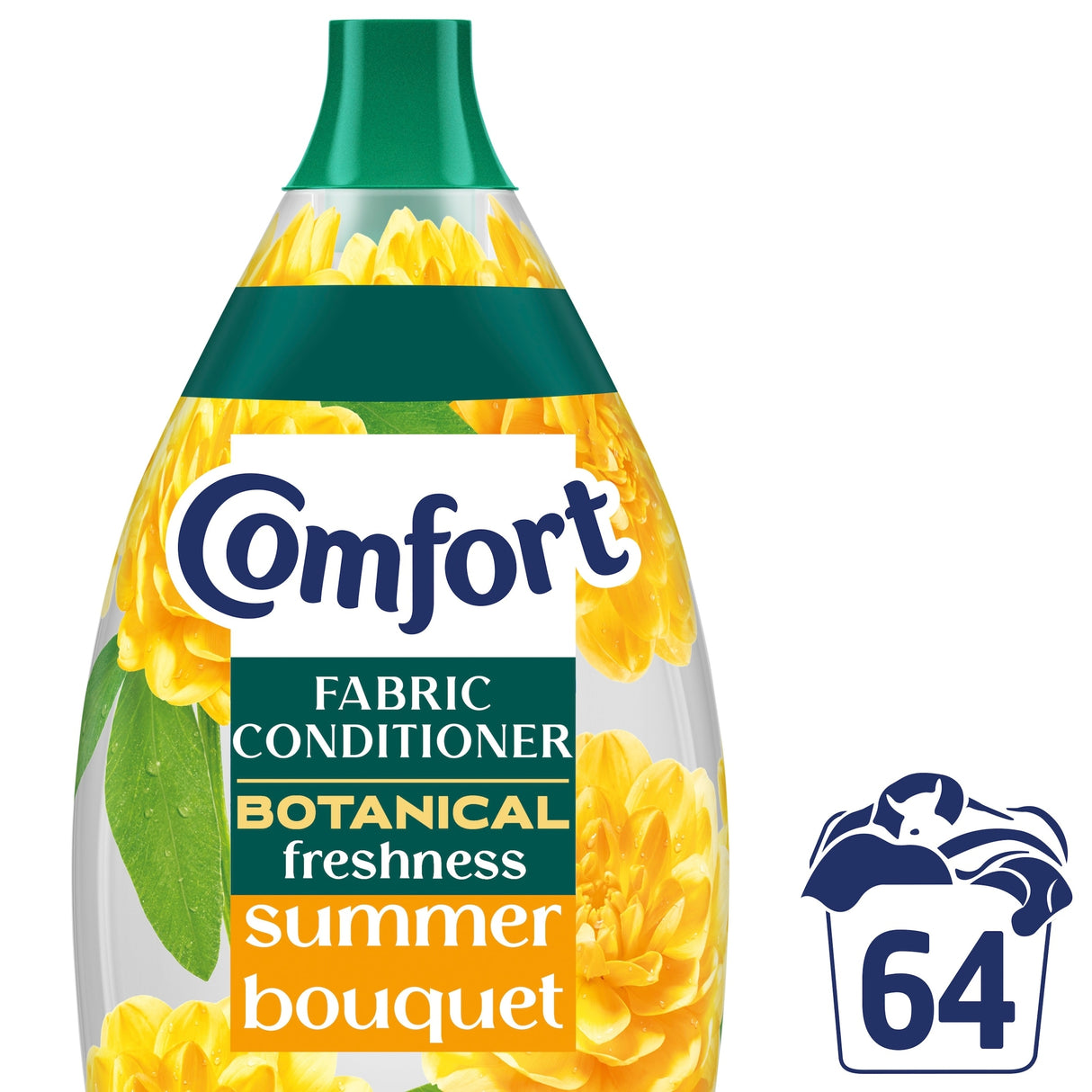 Comfort Botanical Summer Bouquet Fabric Conditioner 64 Washes 960 ml
