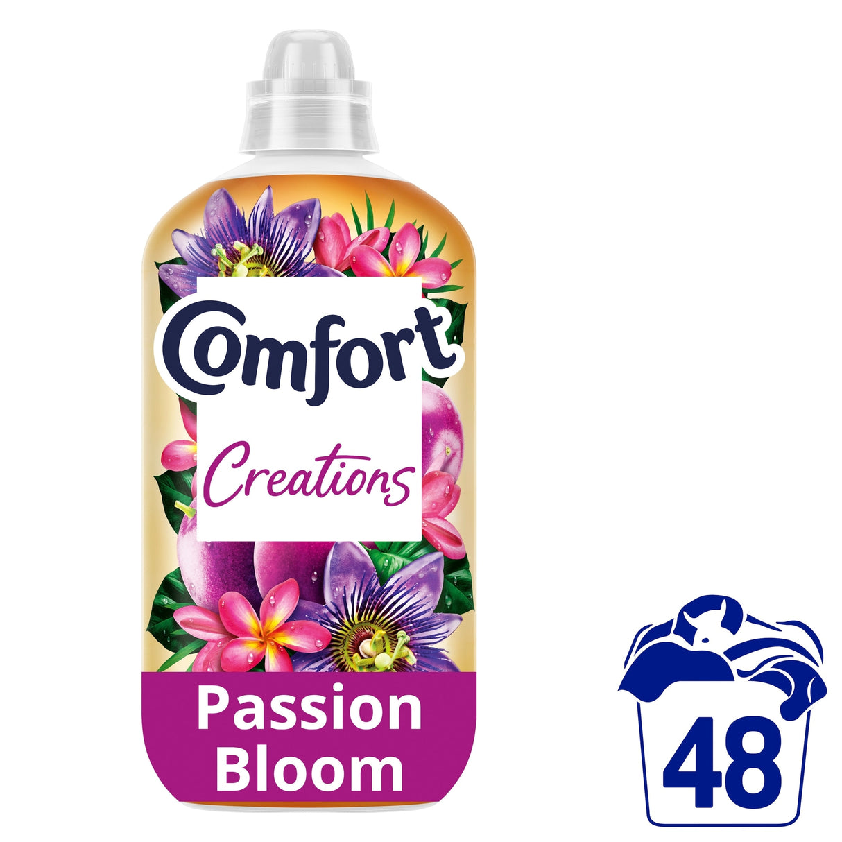Comfort Creations Passion Bloom Fabric Conditioner 48 Washes 1440 ml