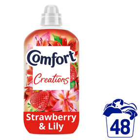 Comfort Creations Strawberry & Lily Fabric Conditioner 48 Washes 1440 ml