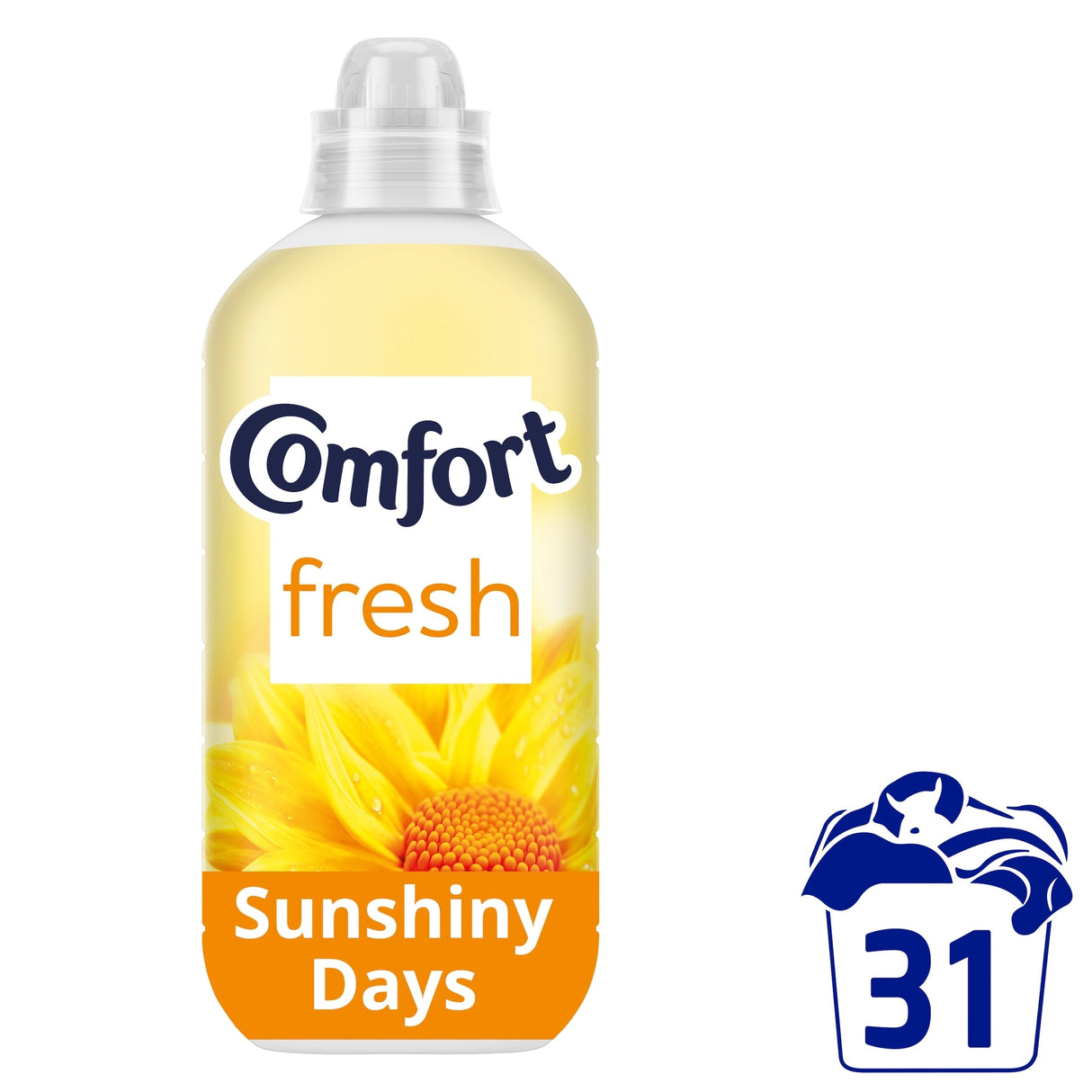 Comfort Fresh Fabric Conditioner Sunshiny Days 31 Washes 930 ml