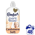 Comfort Pure Dreams Fabric Conditioner Cashmere Soft 48 Washes 1440 ml