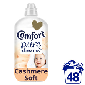Comfort Pure Dreams Fabric Conditioner Cashmere Soft 48 Washes 1440 ml