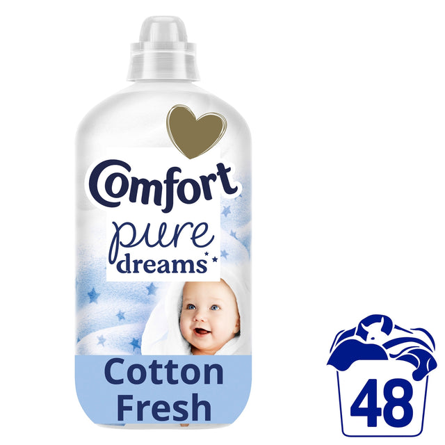 Comfort Pure Dreams Fabric Conditioner Cotton Fresh 48 Washes 1440 ml