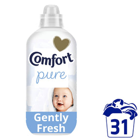 Comfort Pure Gently Fresh Sensitive Fabric Conditioner 31 Washes 930 ml