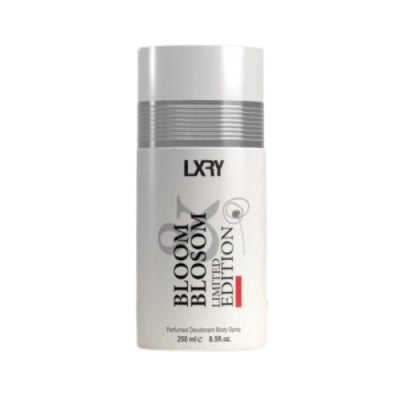 LXRY Perfumed Deodorant Body Spray Bloom & Blosom Limited Edition 250 ml