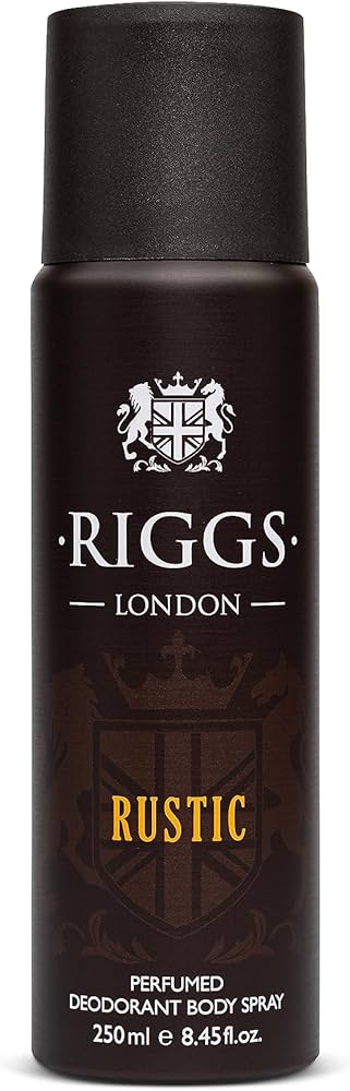 Riggs London Deodorant Body Spray Rustic 250 ml