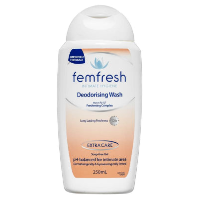 Femfresh Intimate Hygiene Triple Action Deodorising Wash 250 ml