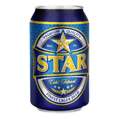 Star Lager Beer Can 33 cl